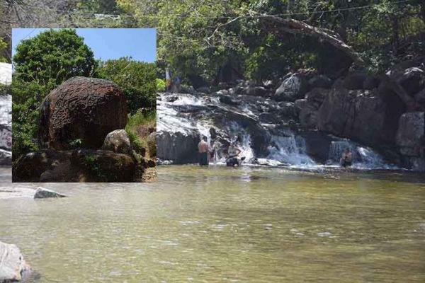 Piedra de Donama en Bonda, Santa Marta